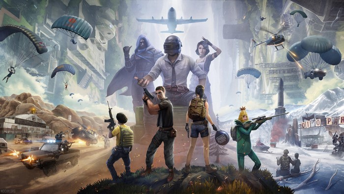PUBG: Battle Royale Characters and Diverse Maps