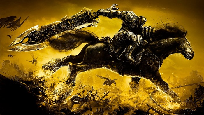 War Horseman with Giant Sword
