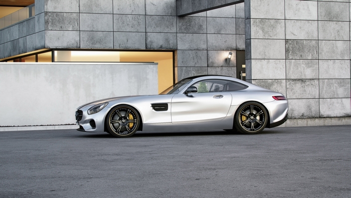 Silver 2017 Mercedes-Benz AMG GTS Coupe