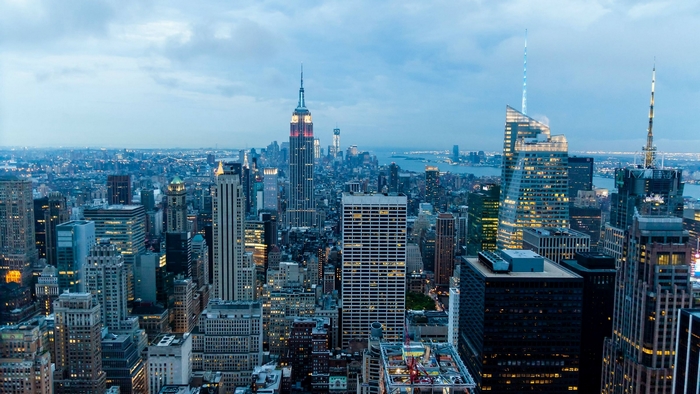 New York City Skyline with Empire State Building
