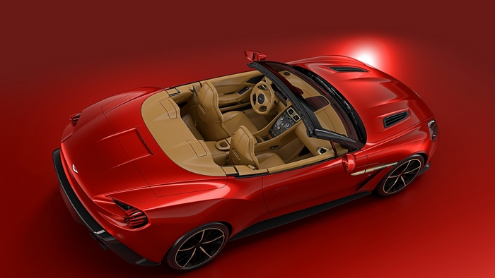 Aston Martin Vanquish Zagato Convertible
