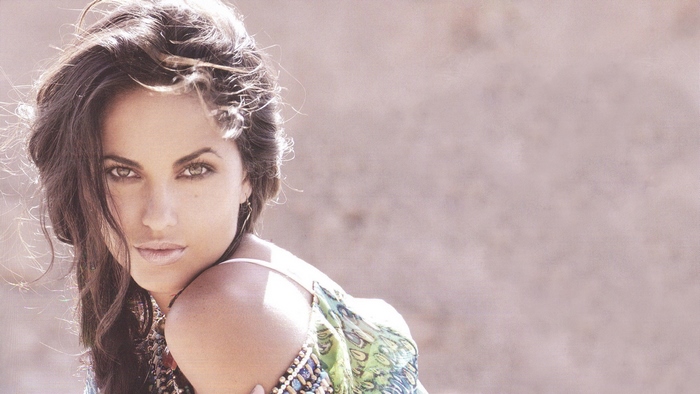 Barbara Mori posing for a photoshoot