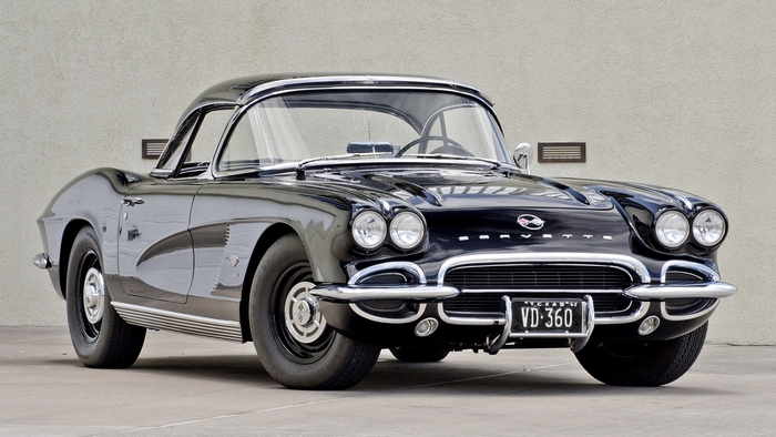 Black 1960 Chevrolet Corvette