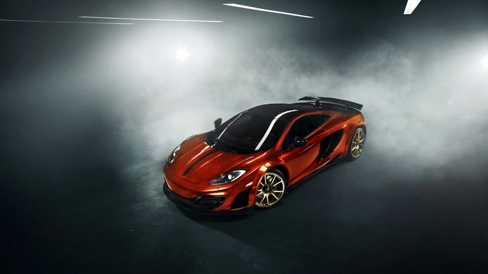 Orange McLaren Mansory Sports Car