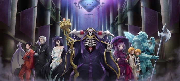 Ainz Ooal Gown and Guardians from Overlord