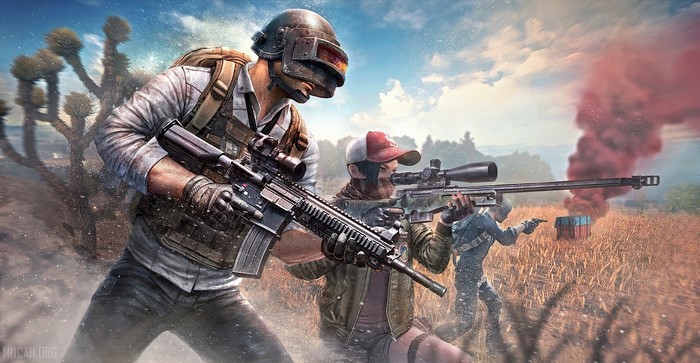 PUBG Intense Battlefield Action Scene