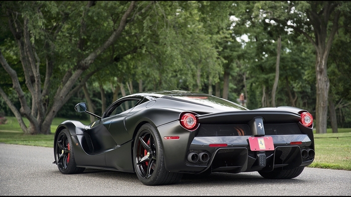 Ferrari LaFerrari Supercar Rear View
