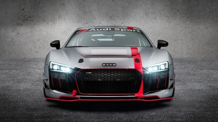 Audi R8 LMS GT4 race car