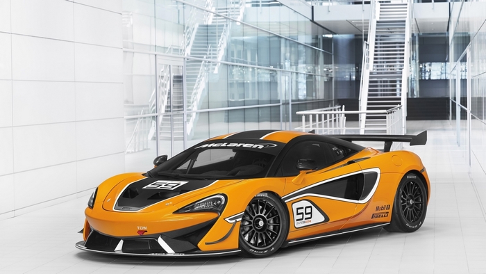 McLaren 570S GT4 Race Car