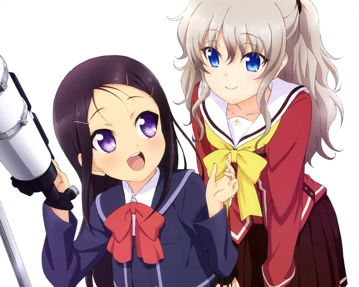 Nao Tomori and Yuzuru from Charlotte