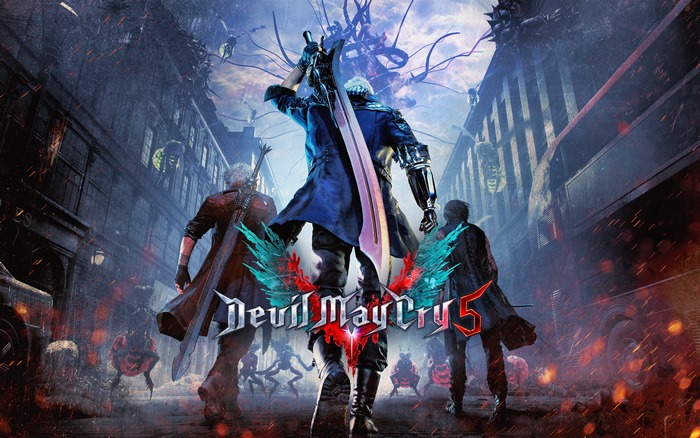 Dante and Nero from Devil May Cry 5