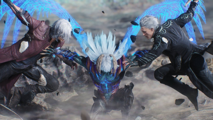 Dante and Vergil from Devil May Cry 5