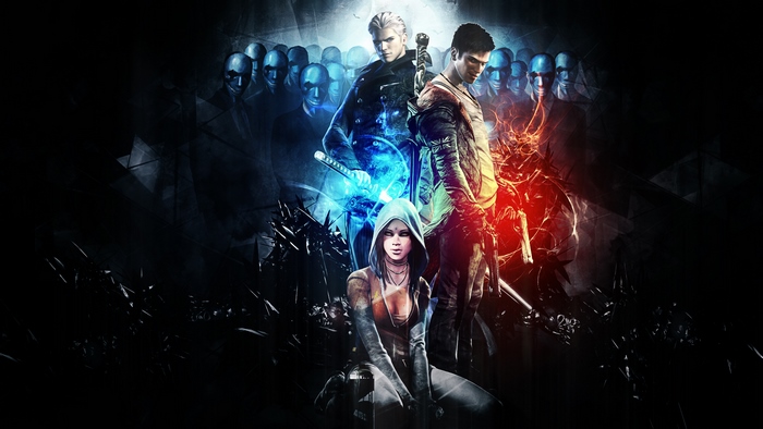 Dante and Nero from Devil May Cry