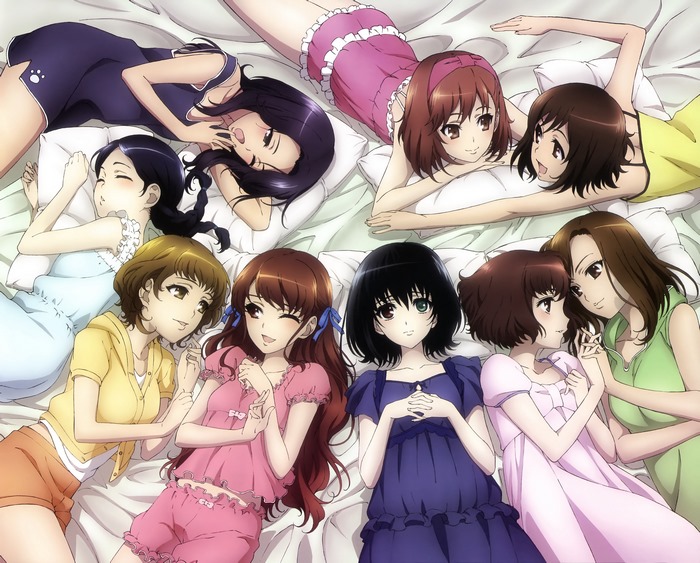 Another Anime Girls on Bed