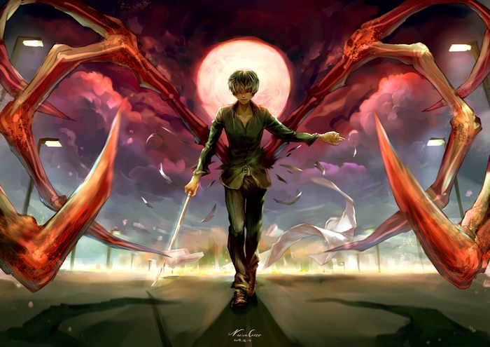 Haise Sasaki with Kagune