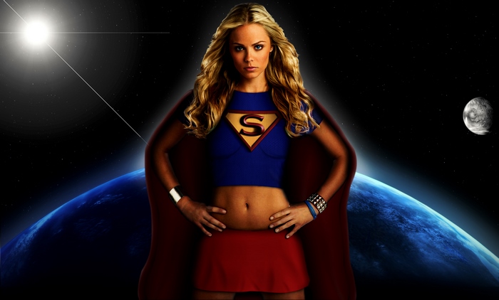 Supergirl in Space