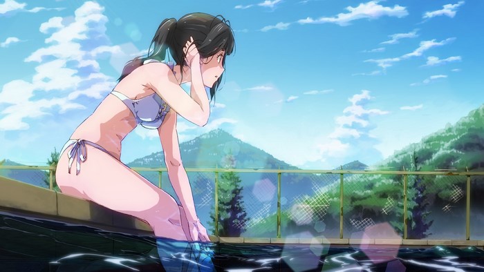 Eru Chitanda by the Pool