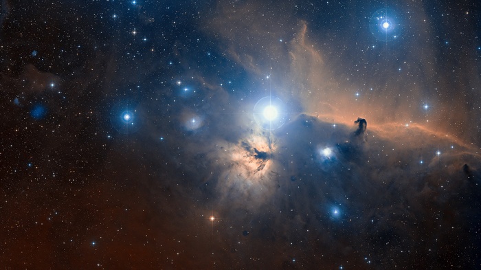 Horsehead Nebula and Orion Nebula