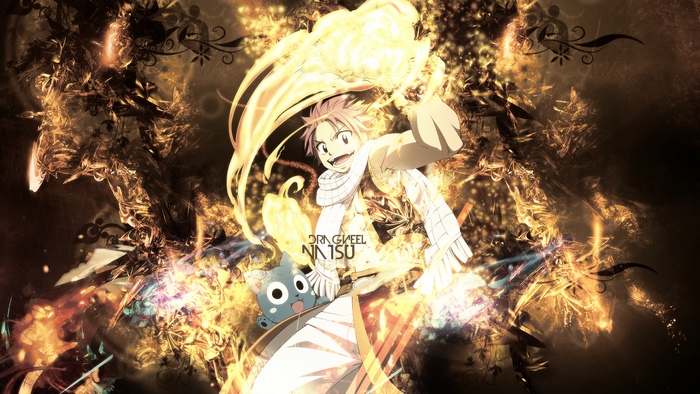 Natsu and Happy from Fairy Tail