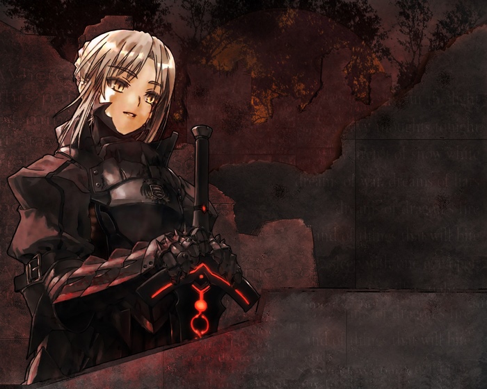Saber Alter from Fate/stay night