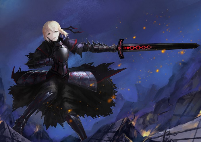 Saber Alter from Fate/stay night