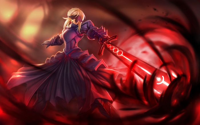 Saber Alter from Fate/stay night