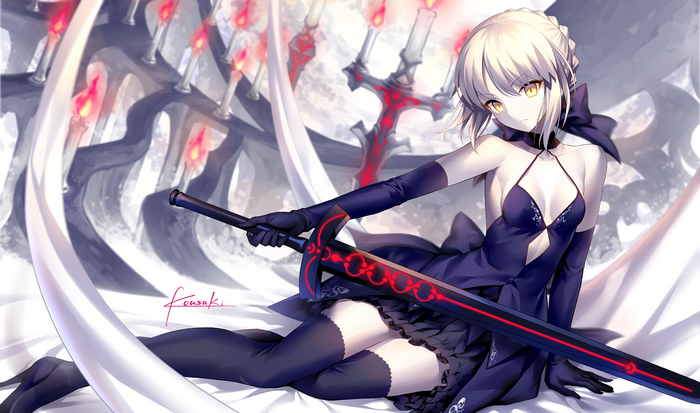 Saber Alter from Fate/stay night