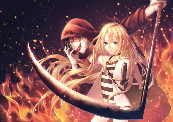 Rachel Gardner and Isaac Foster from Angels of Death