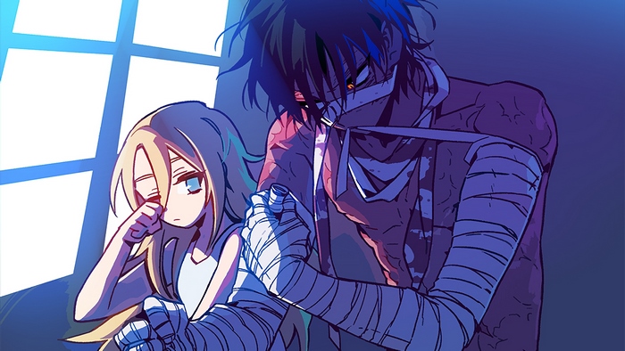 Rachel Gardner and Zack from Angels of Death