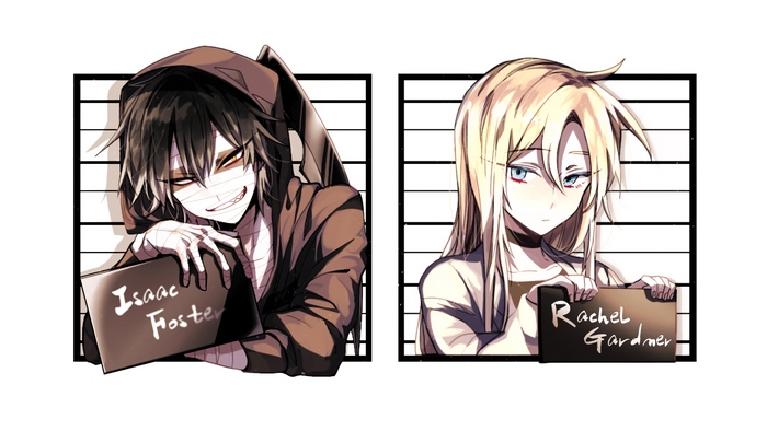 Isaac Foster and Rachel Gardner from Angels of Death