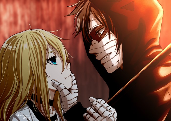 Rachel Gardner and Zack from Angels of Death