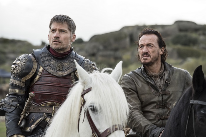 Jaime Lannister and Bronn from Game of Thrones