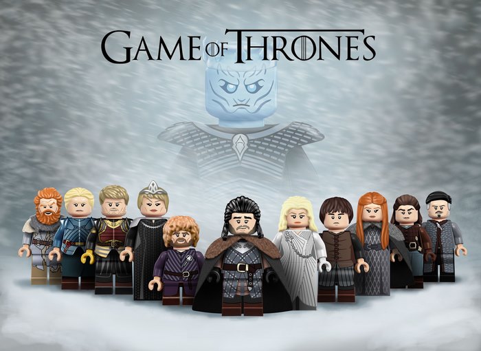 Game of Thrones Lego Minifigures with Night King