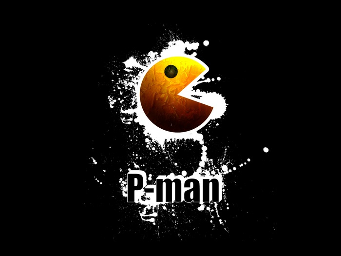 Pac-Man P-man logo