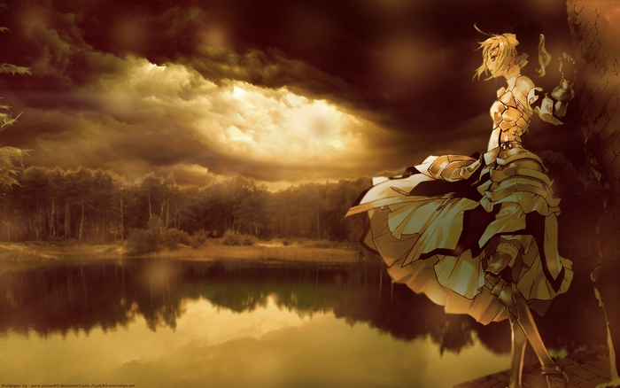 Saber Lily from Fate/stay night