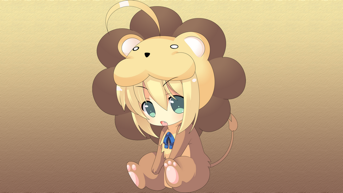 Saber Lily in Lion Costume