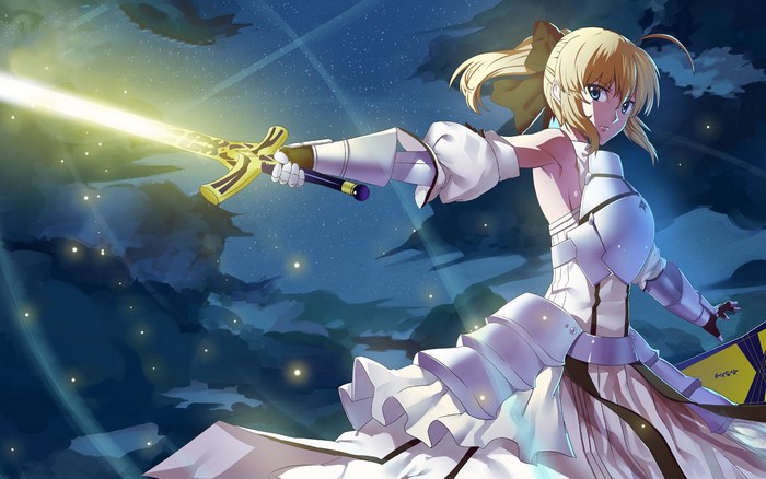 Saber Lily from Fate/stay night