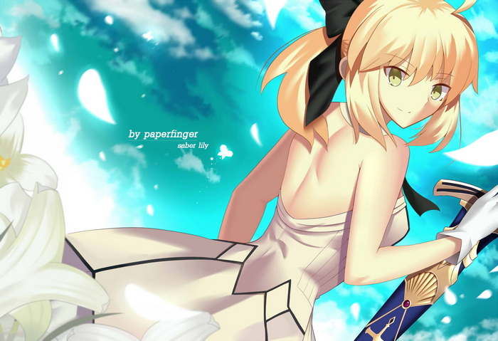 Saber Lily from Fate/stay night