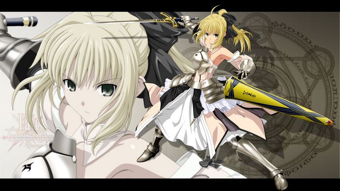 Saber Lily from Fate/Unlimited Codes