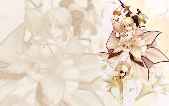 Saber Lily from Fate/stay night