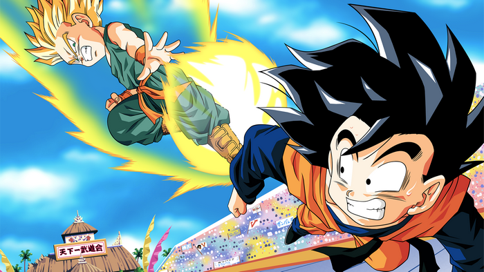 Gotenks and Trunks from Dragon Ball Z