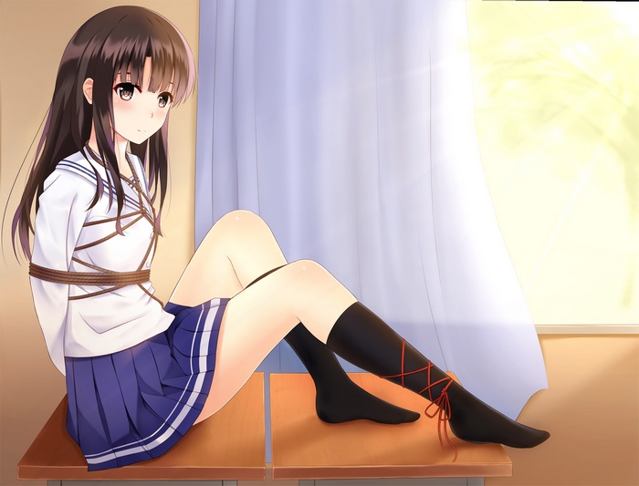 Megumi Katou tied up