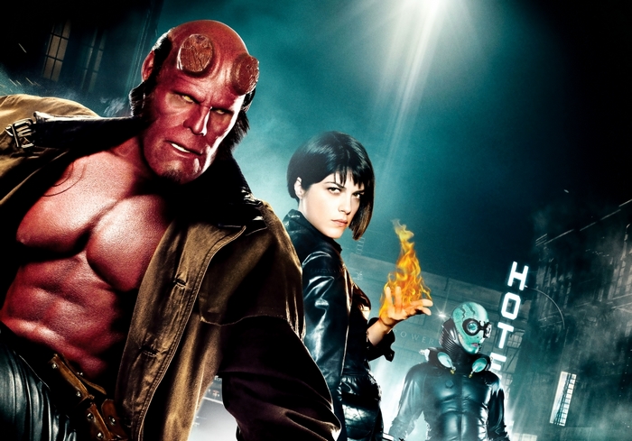 Hellboy and Liz Sherman from Hellboy