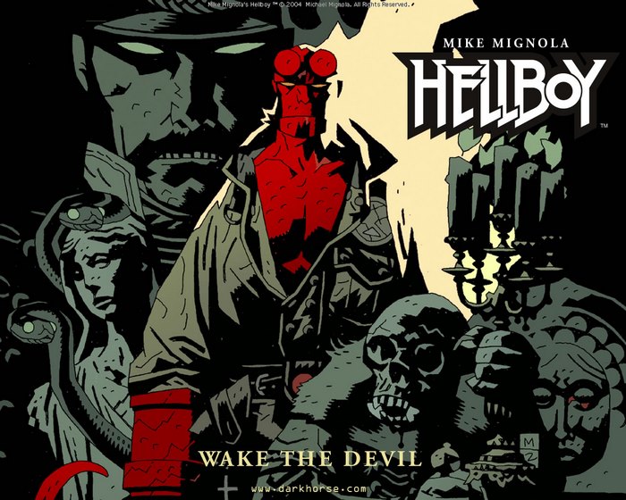 Hellboy from Hellboy by Mike Mignola