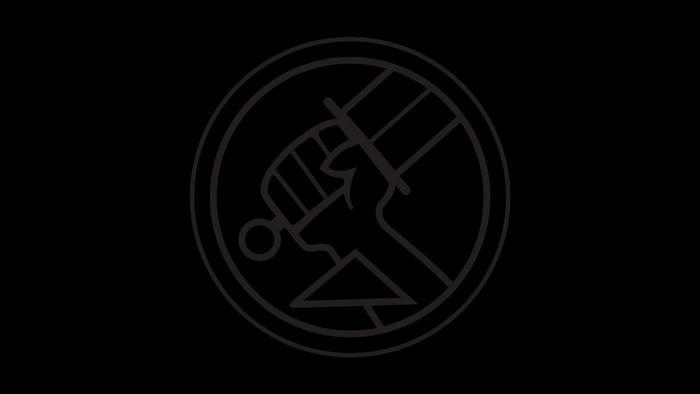 Hellboy fist symbol