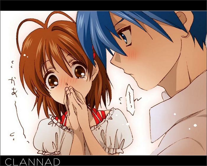 Tomoya Okazaki and Nagisa Furukawa from CLANNAD