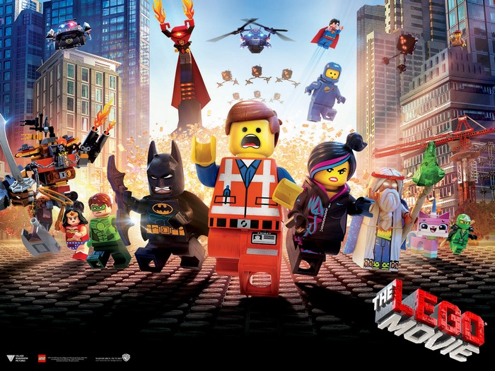 The Lego Movie Characters in City