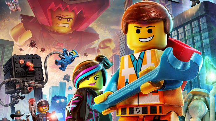 Emmet and Wyldstyle from The Lego Movie