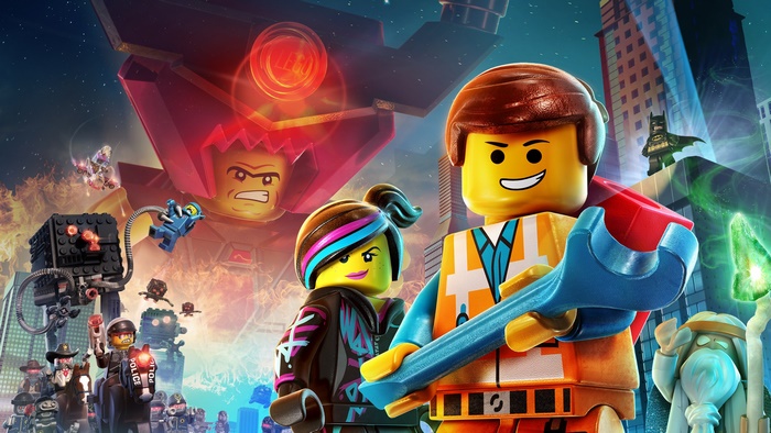 Emmet and Wyldstyle from The Lego Movie