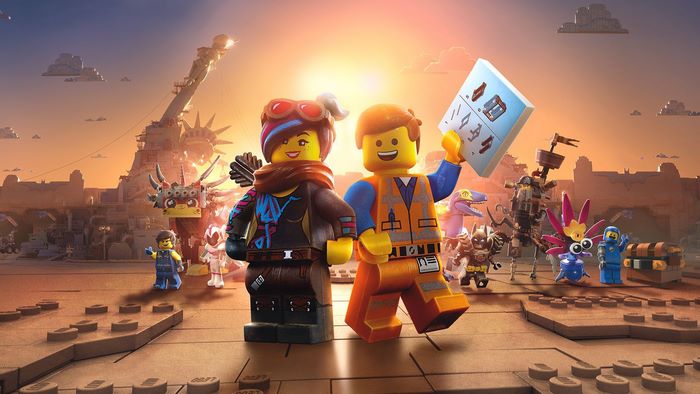 Emmet and Wyldstyle from The Lego Movie 2
